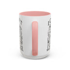 Funny "I Can't — I Have No Shelf Control" Accent Mug (15oz)
