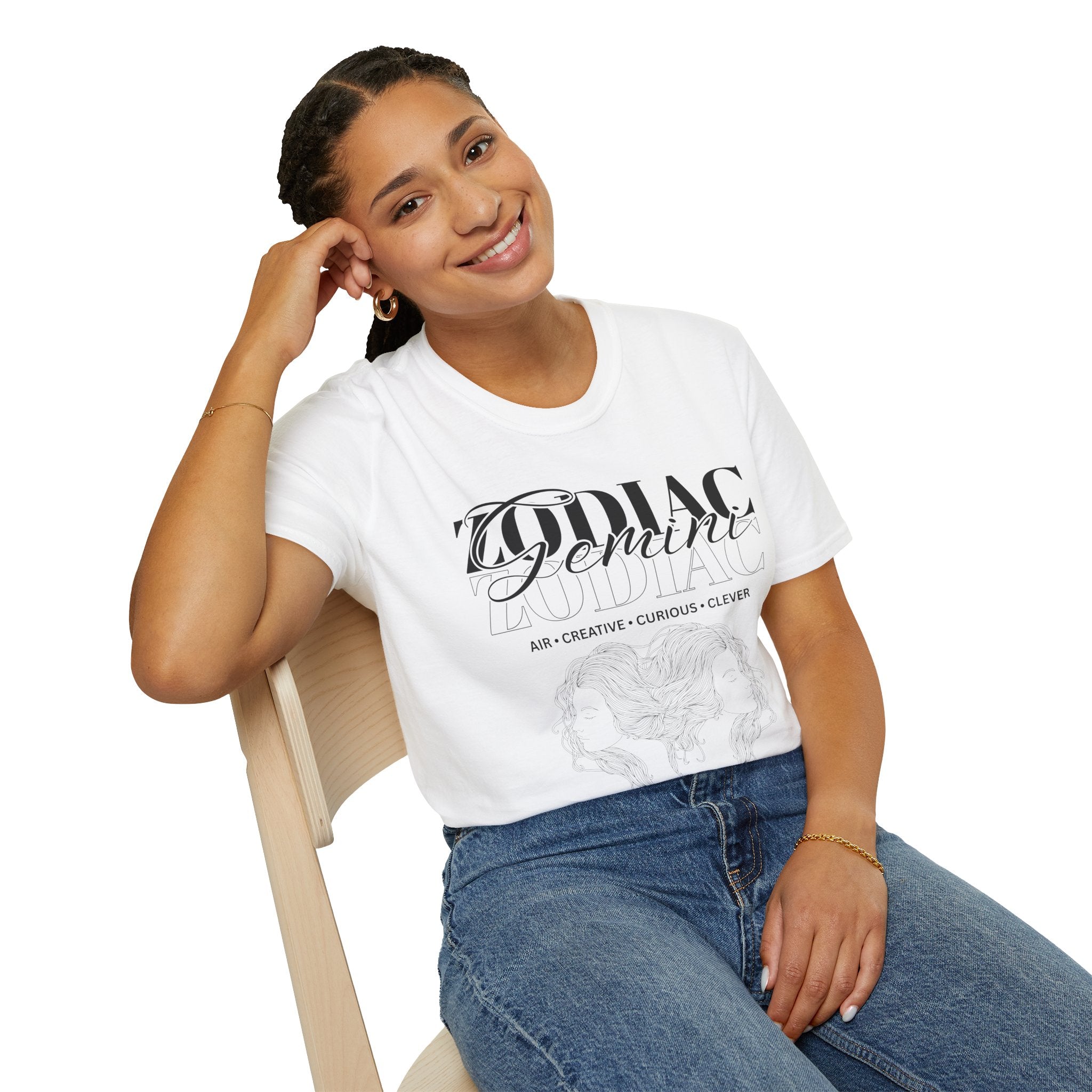 Gemini Zodiac T-Shirt — The Twins Astrology Tee