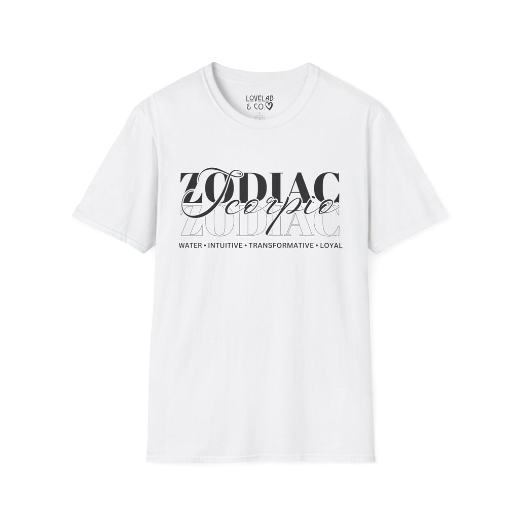 Scorpio Zodiac T-Shirt — Bold Water Astrology Tee