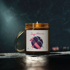 Cute Sagittarius Zodiac Scented Candle — Coconut Apricot Wax (9oz Reusable Glass)