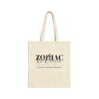 Aries Zodiac Tote Bag — Cotton Canvas Astrology Tote