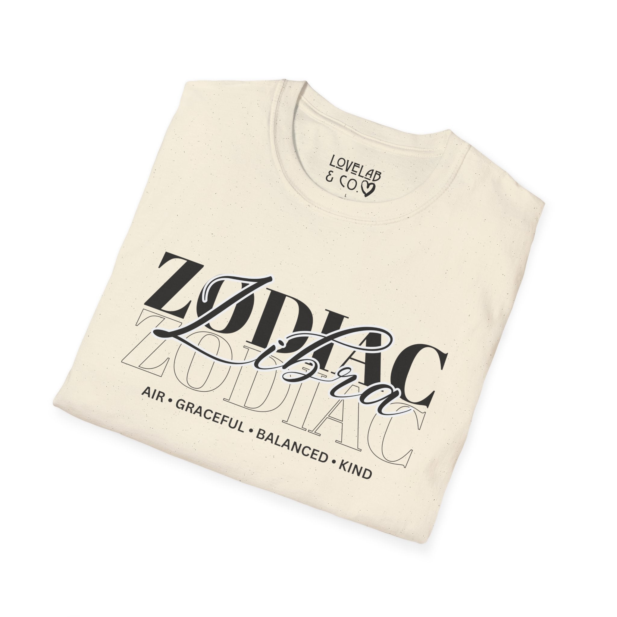 Libra Zodiac T-Shirt — Bold Air Astrology Tee