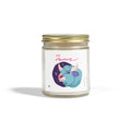 Cute Taurus Zodiac Scented Candle — Coconut Apricot Wax (9oz Reusable Glass)