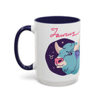 Cute Taurus Zodiac Mug — 15oz (Pink, Light Blue, & Navy)
