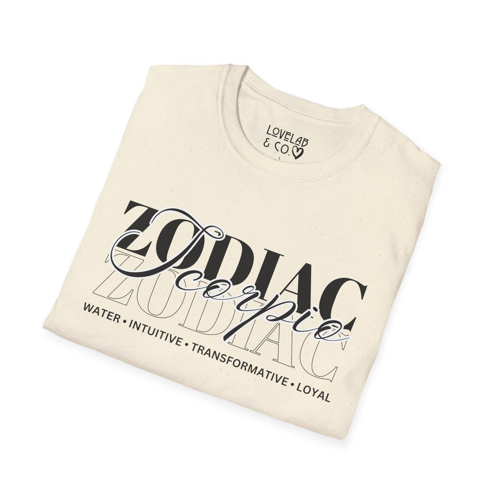 Scorpio Zodiac T-Shirt — Bold Water Astrology Tee