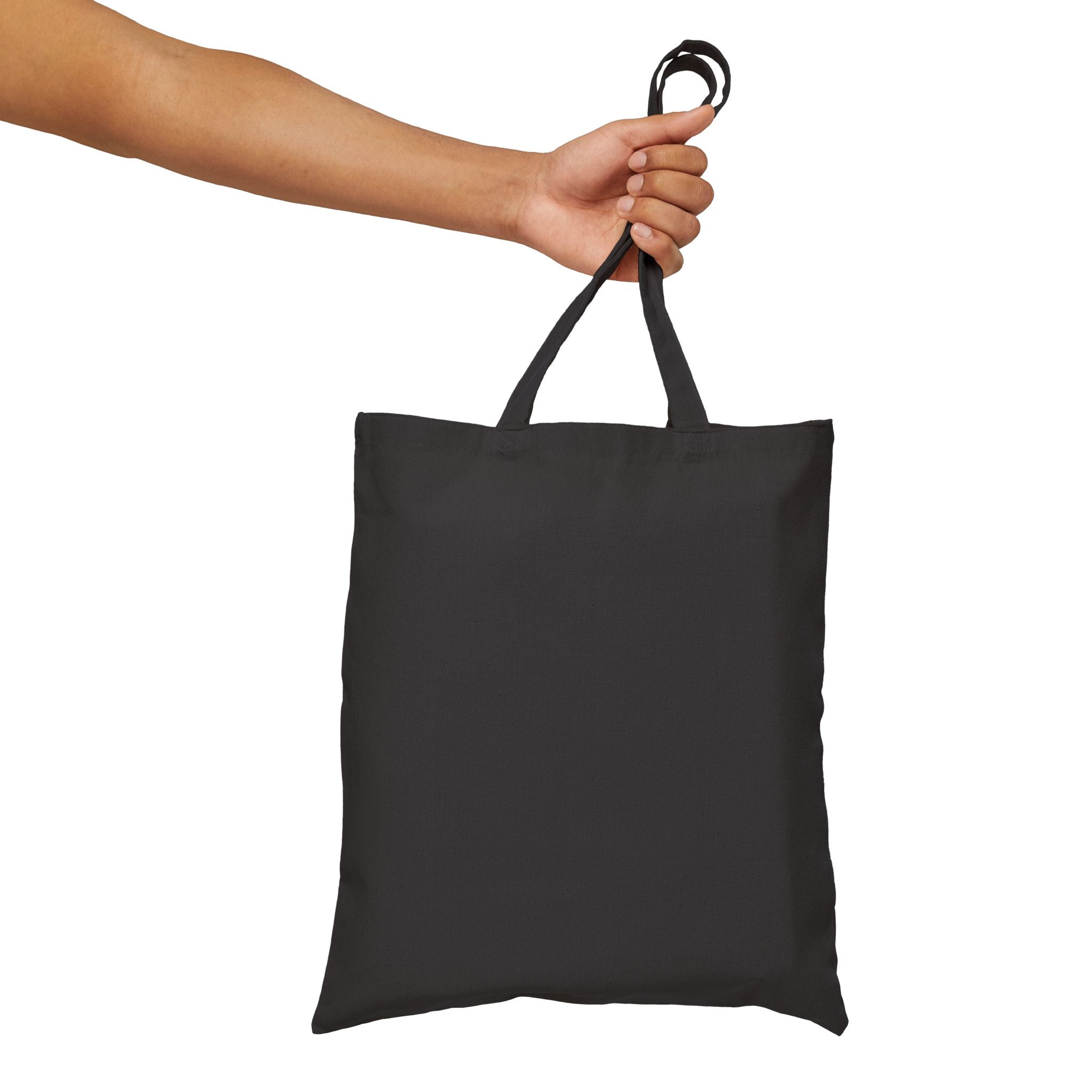 Tote Bag — "I Can't, I Have No Shelf Control" Funny Pack-Rat Canvas Tote, natural