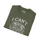 I Can't, I Have No Shelf Control — Funny Pack-Rat T-Shirt