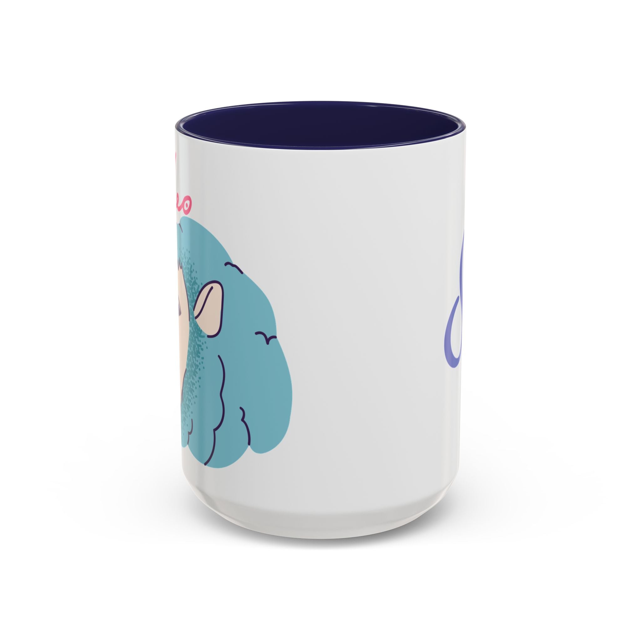 Cute Leo Zodiac Mug — 15oz (Pink, Light Blue, & Navy)