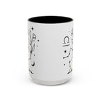Libra Zodiac Mug — Minimal Celestial Horoscope Accent 15oz Mug