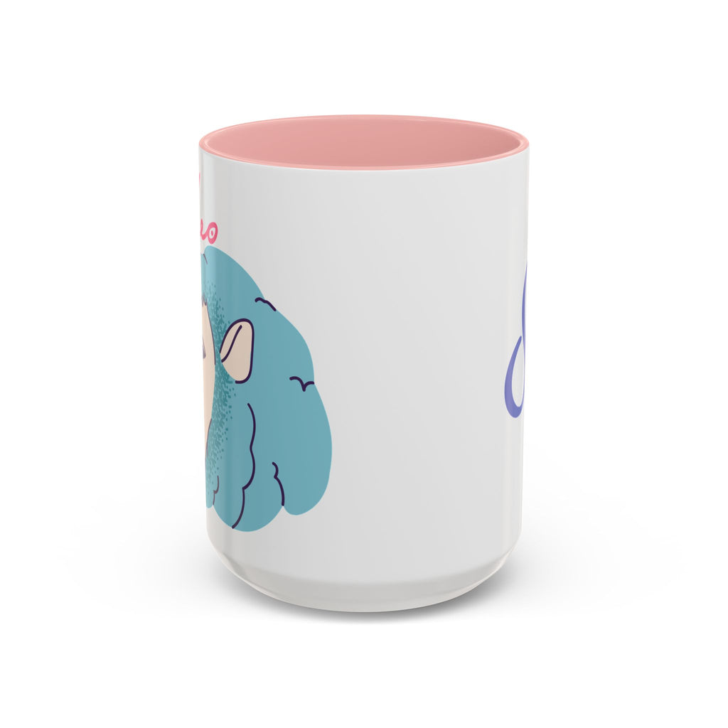 Cute Leo Zodiac Mug — 15oz (Pink, Light Blue, & Navy)