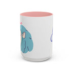 Cute Leo Zodiac Mug — 15oz (Pink, Light Blue, & Navy)
