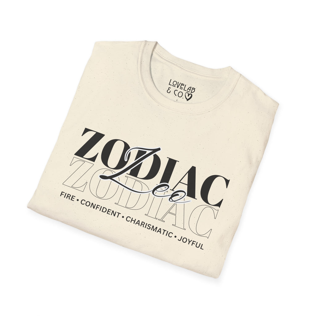 Leo Zodiac T-Shirt — Bold Fire Astrology Tee