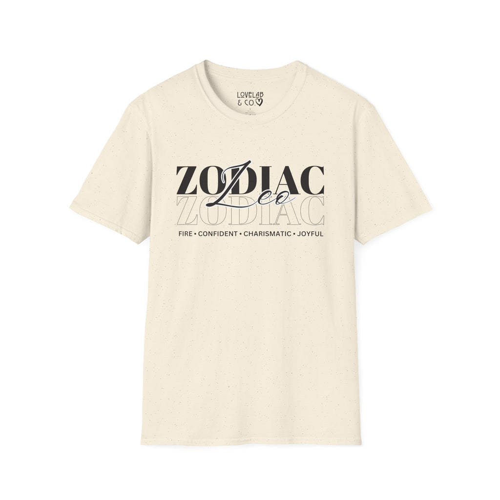 Leo Zodiac T-Shirt — Bold Fire Astrology Tee
