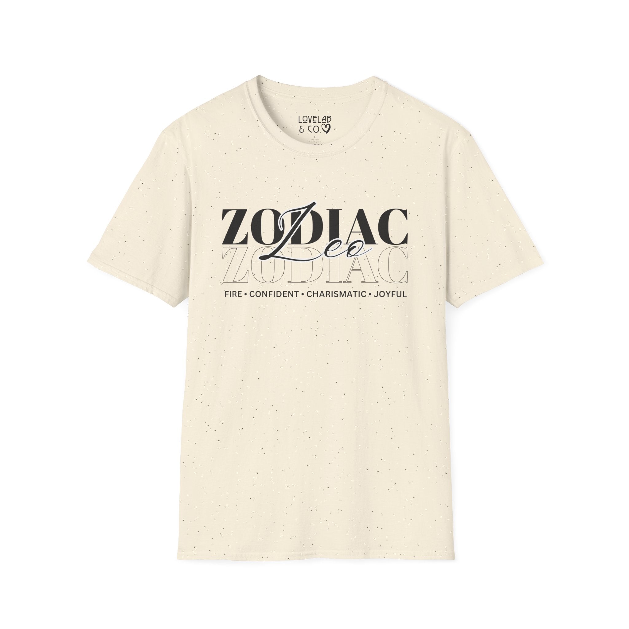 Leo Zodiac T-Shirt — Bold Fire Astrology Tee