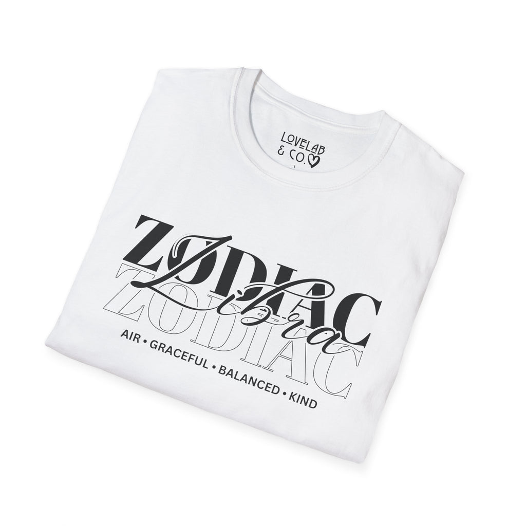 Libra Zodiac T-Shirt — Bold Air Astrology Tee