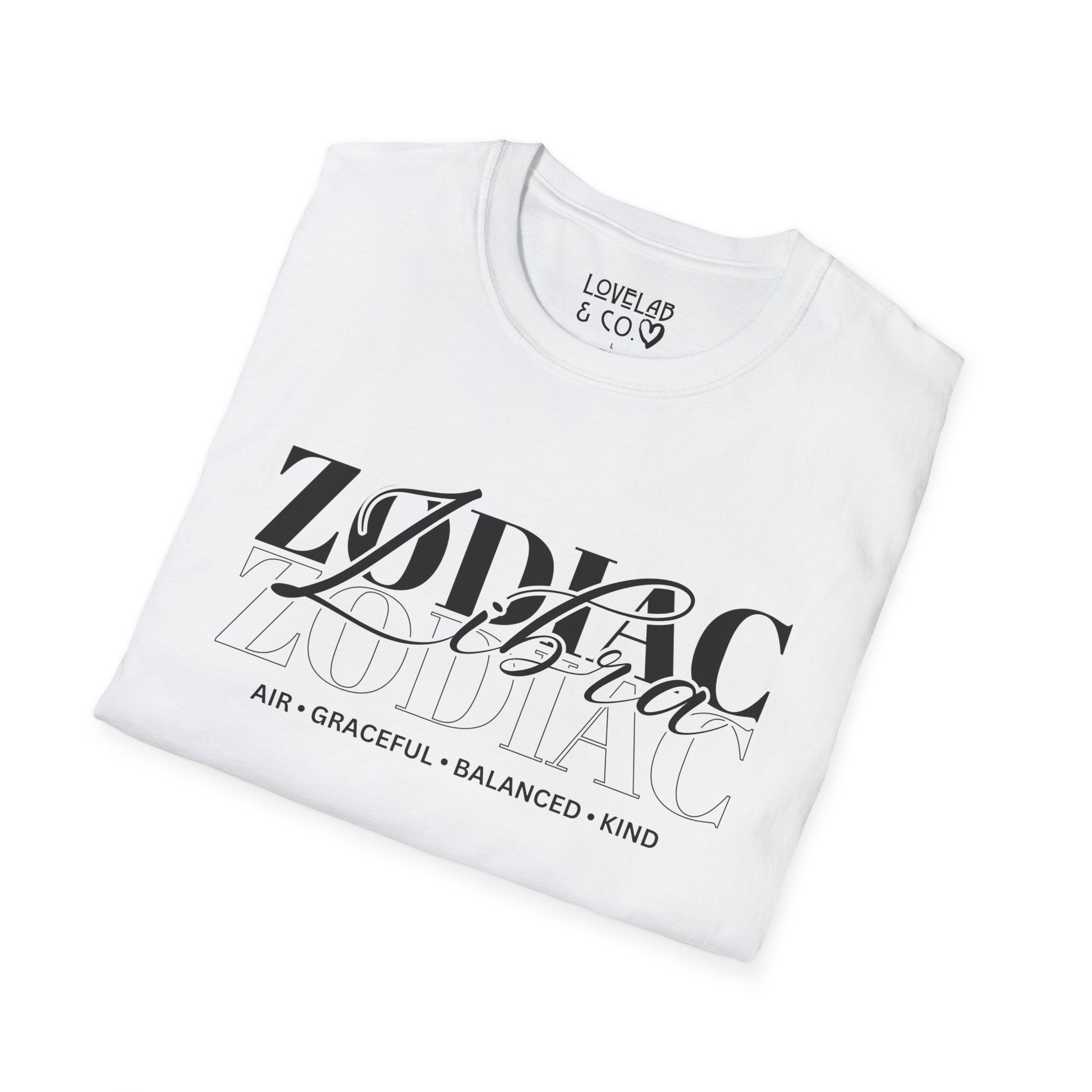 Libra Zodiac T-Shirt — Bold Air Astrology Tee