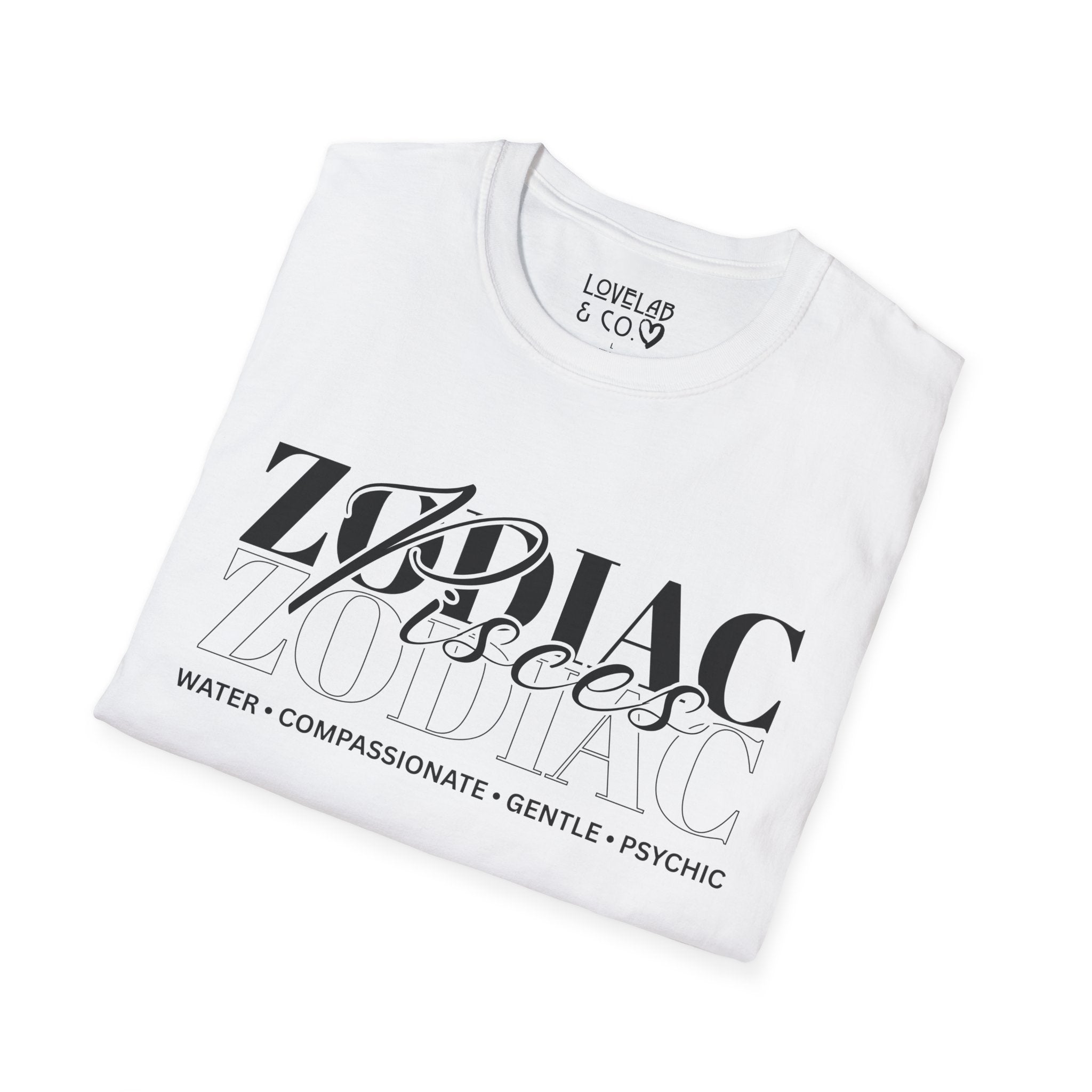 Pisces Zodiac T-Shirt — Bold Water Astrology Tee