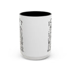 Funny "I Can't — I Have No Shelf Control" Accent Mug (15oz)