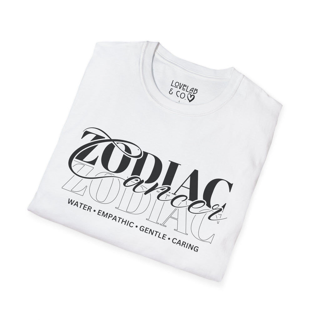 Cancer Zodiac T-Shirt — Bold Water Astrology Tee