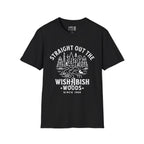 Straight Out the Wishabish Woods T-Shirt — Funny Graphic Tee