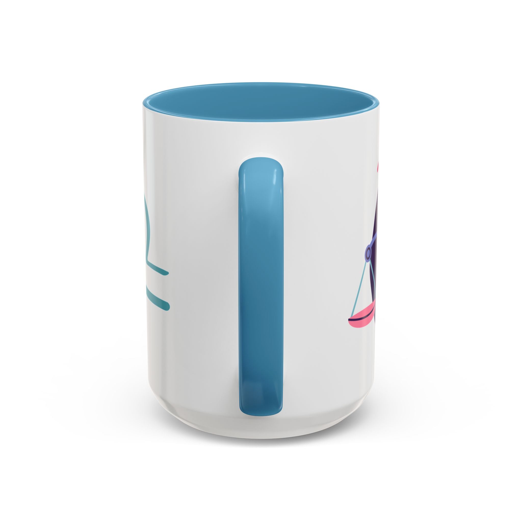 Cute Libra Zodiac Mug — 15oz (Pink, Light Blue, & Navy)
