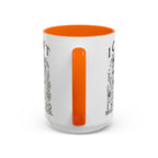 Funny "I Can't — I Have No Shelf Control" Accent Mug (15oz)