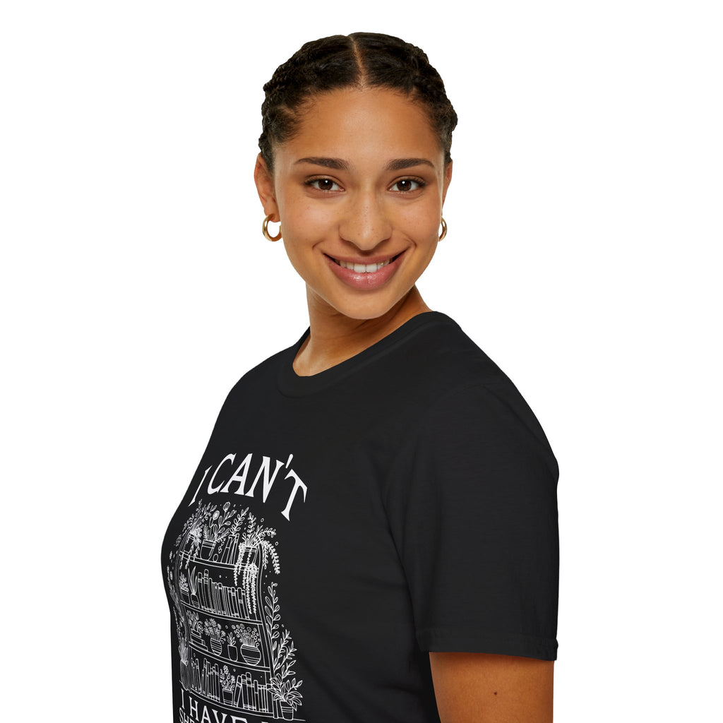 I Can't, I Have No Shelf Control — Funny Pack-Rat T-Shirt