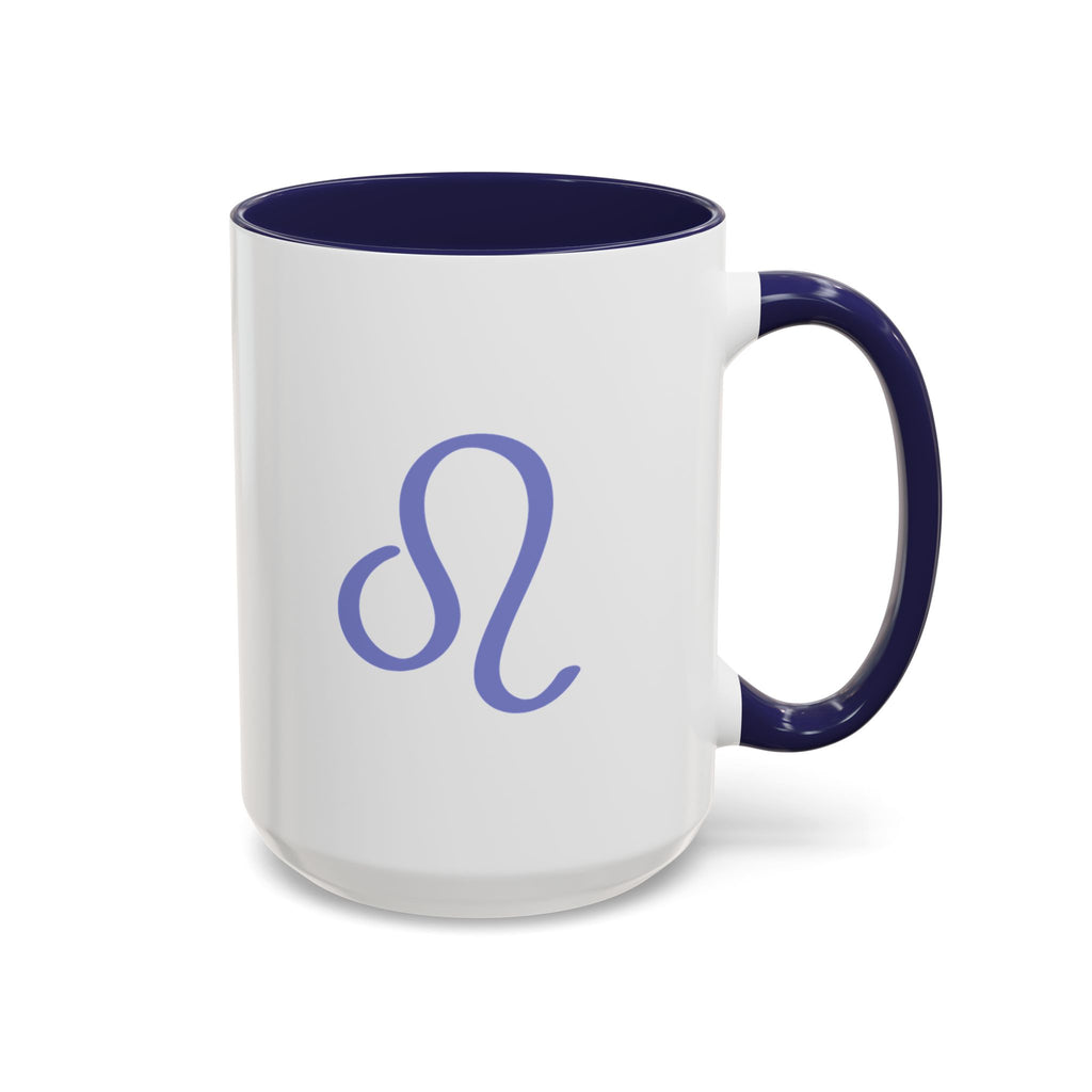 Cute Leo Zodiac Mug — 15oz (Pink, Light Blue, & Navy)