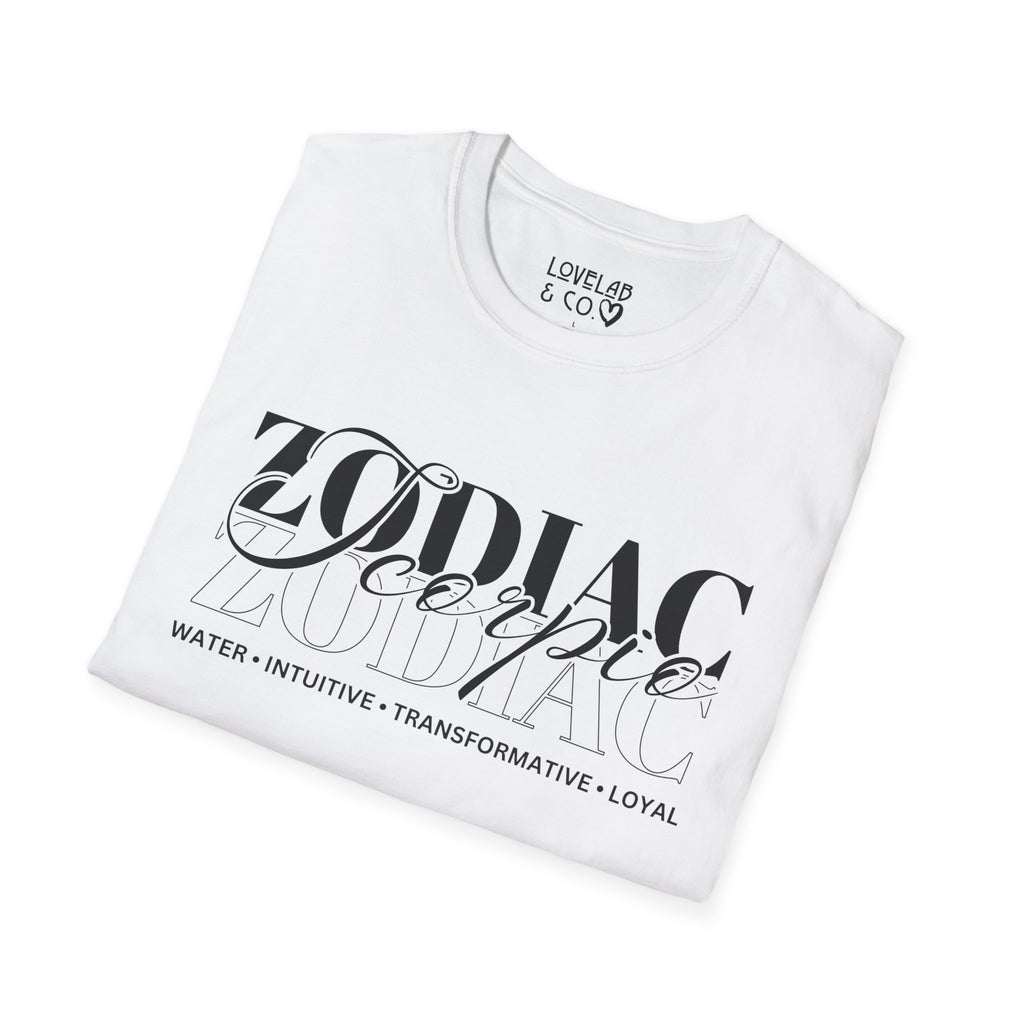 Scorpio Zodiac T-Shirt — Bold Water Astrology Tee
