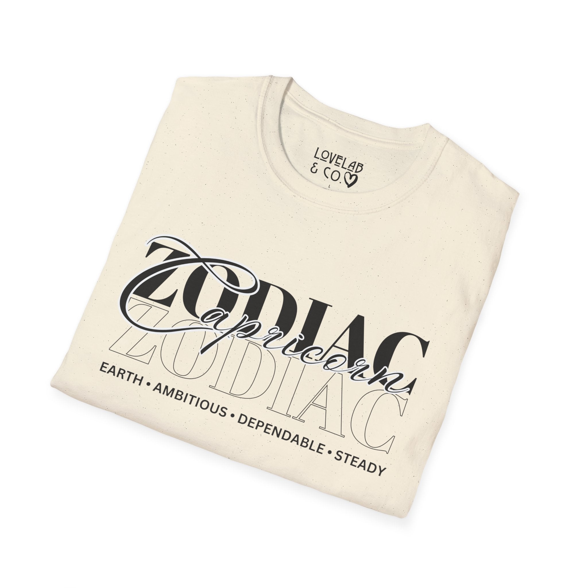 Capricorn Zodiac T-Shirt — Bold Earth Astrology Tee