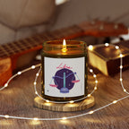 Cute Libra Zodiac Scented Candle — Coconut Apricot Wax (9oz Reusable Glass)