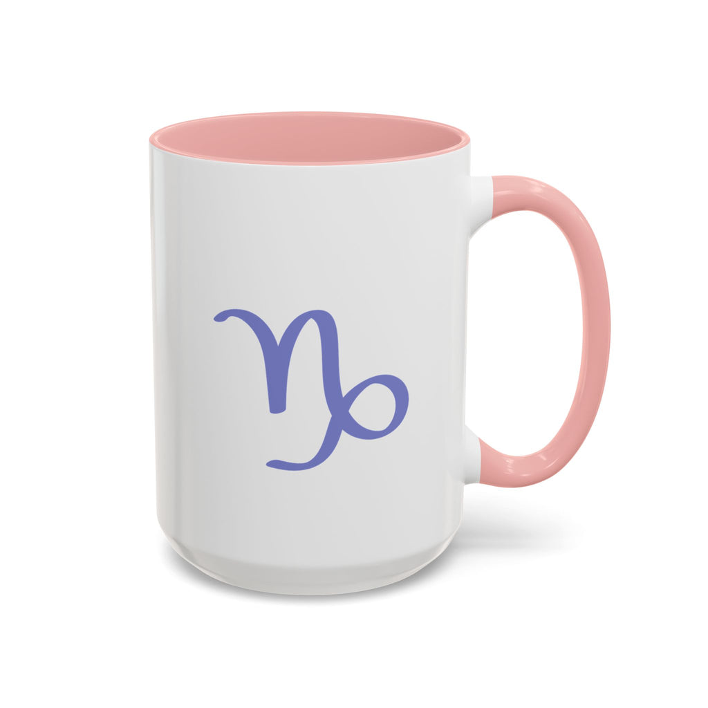 Cute Capricorn Zodiac Mug — 15oz (Pink, Light Blue, & Navy)