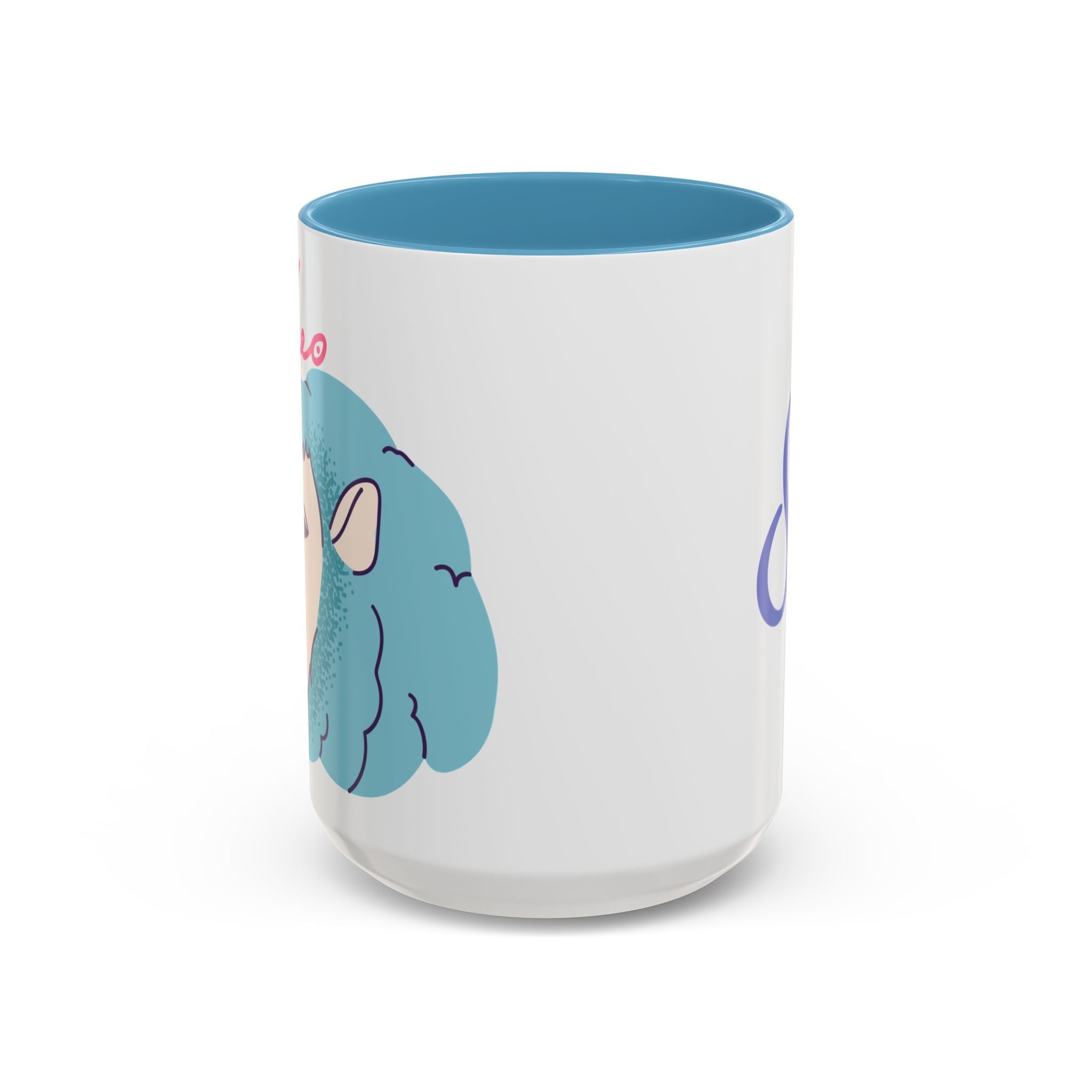 Cute Leo Zodiac Mug — 15oz (Pink, Light Blue, & Navy)