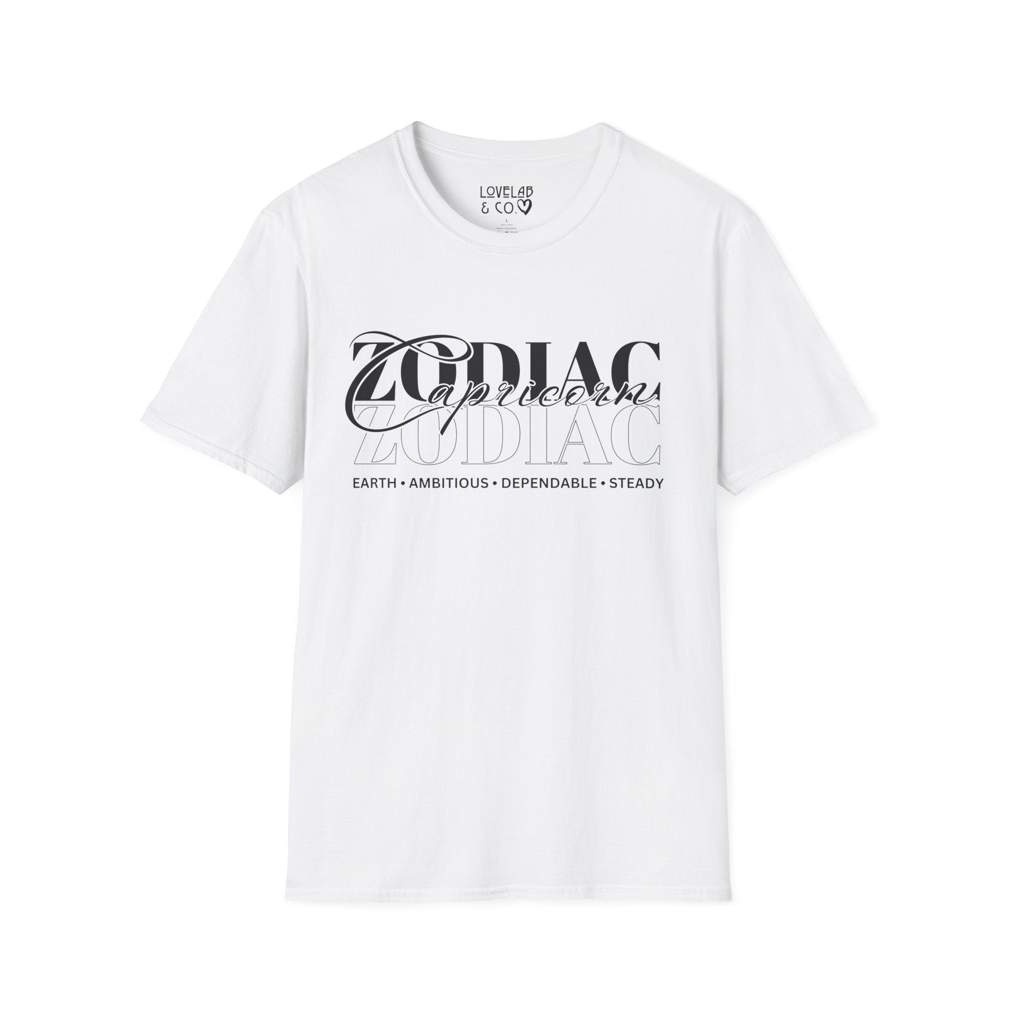 Capricorn Zodiac T-Shirt — Bold Earth Astrology Tee