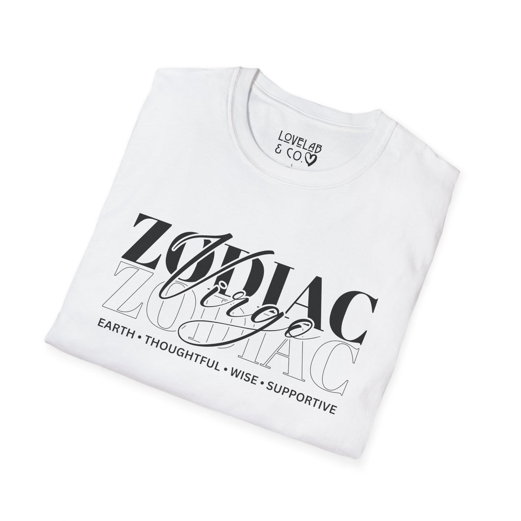 Virgo Zodiac T-Shirt — Bold Earth Astrology Tee