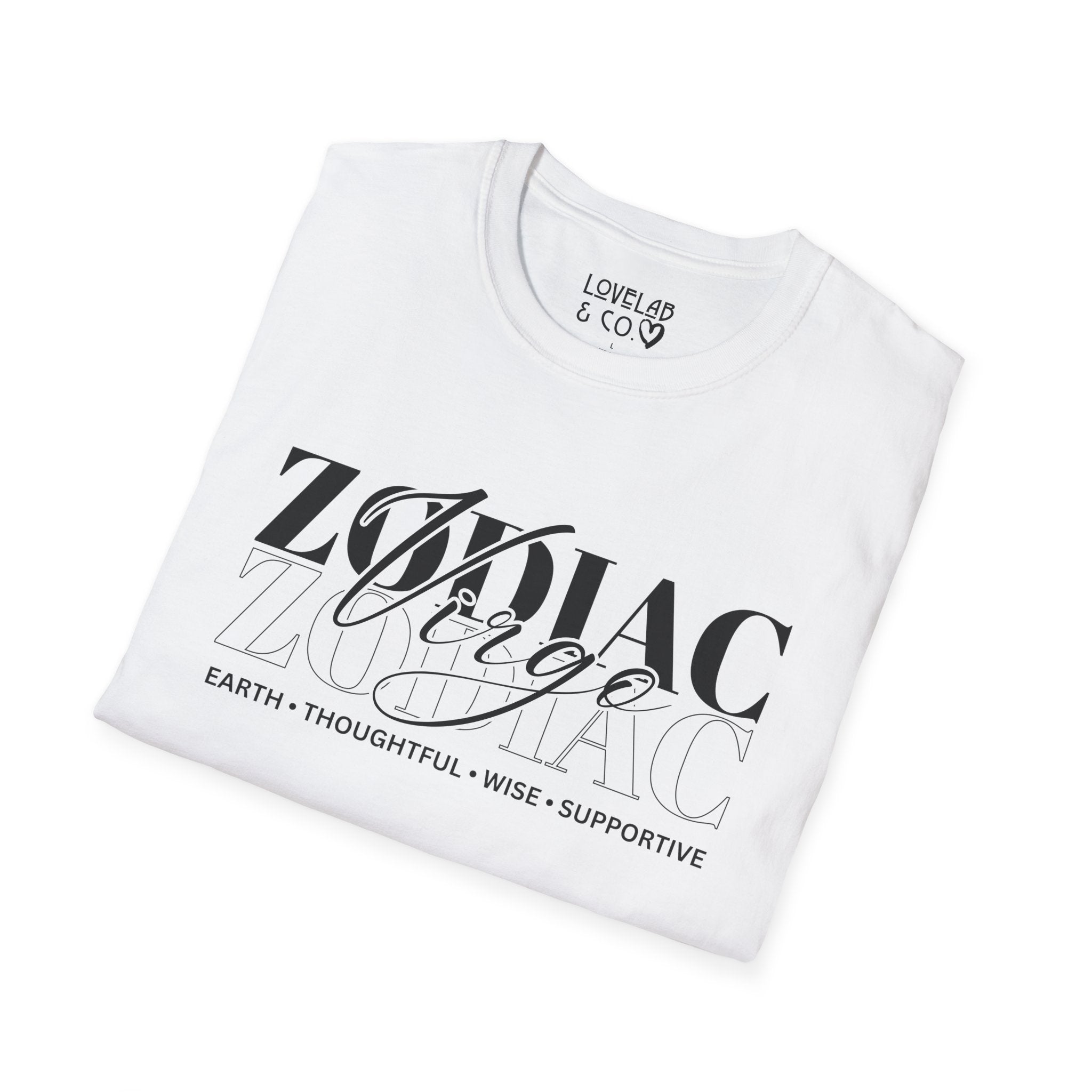 Virgo Zodiac T-Shirt — Bold Earth Astrology Tee