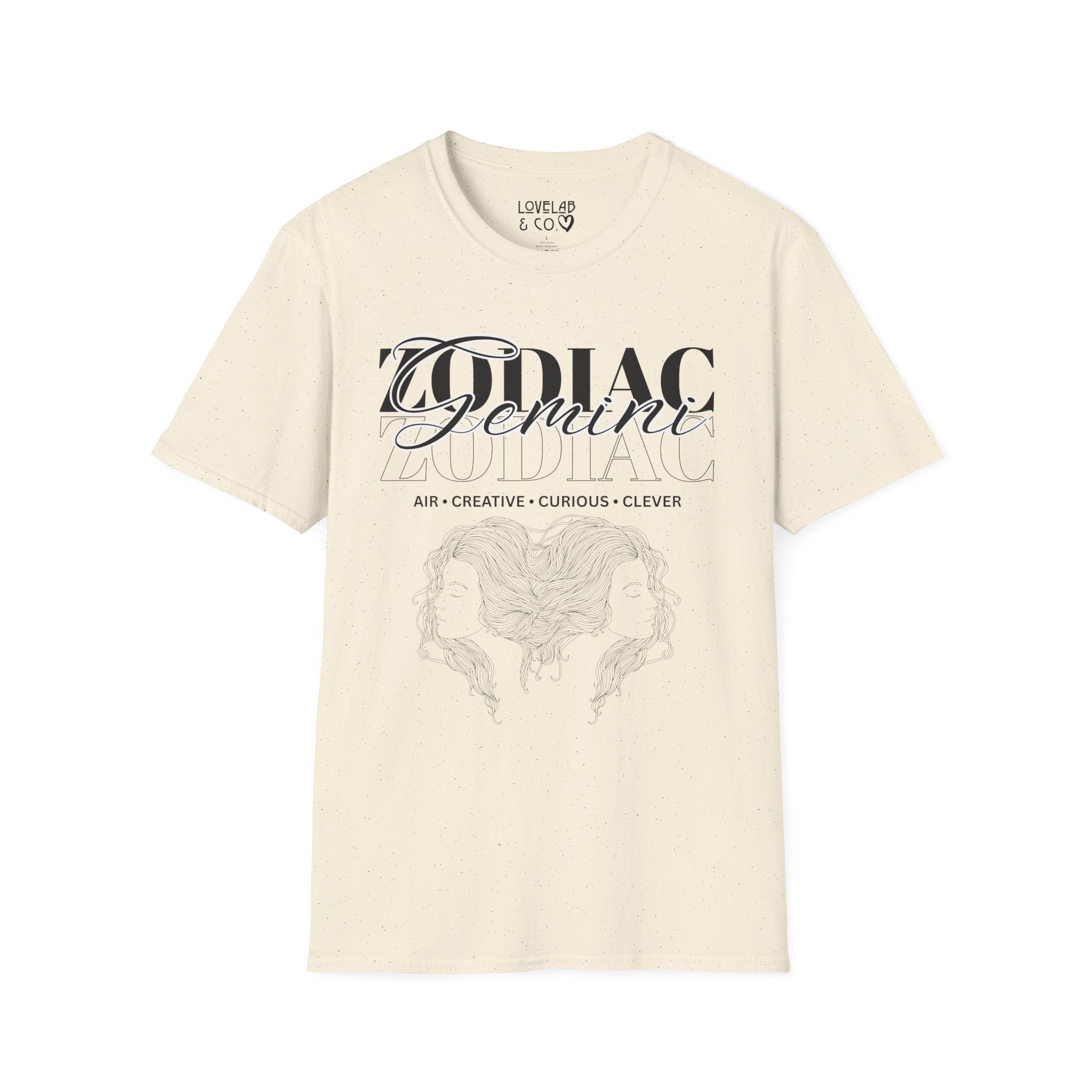 Gemini Zodiac T-Shirt — The Twins Astrology Tee