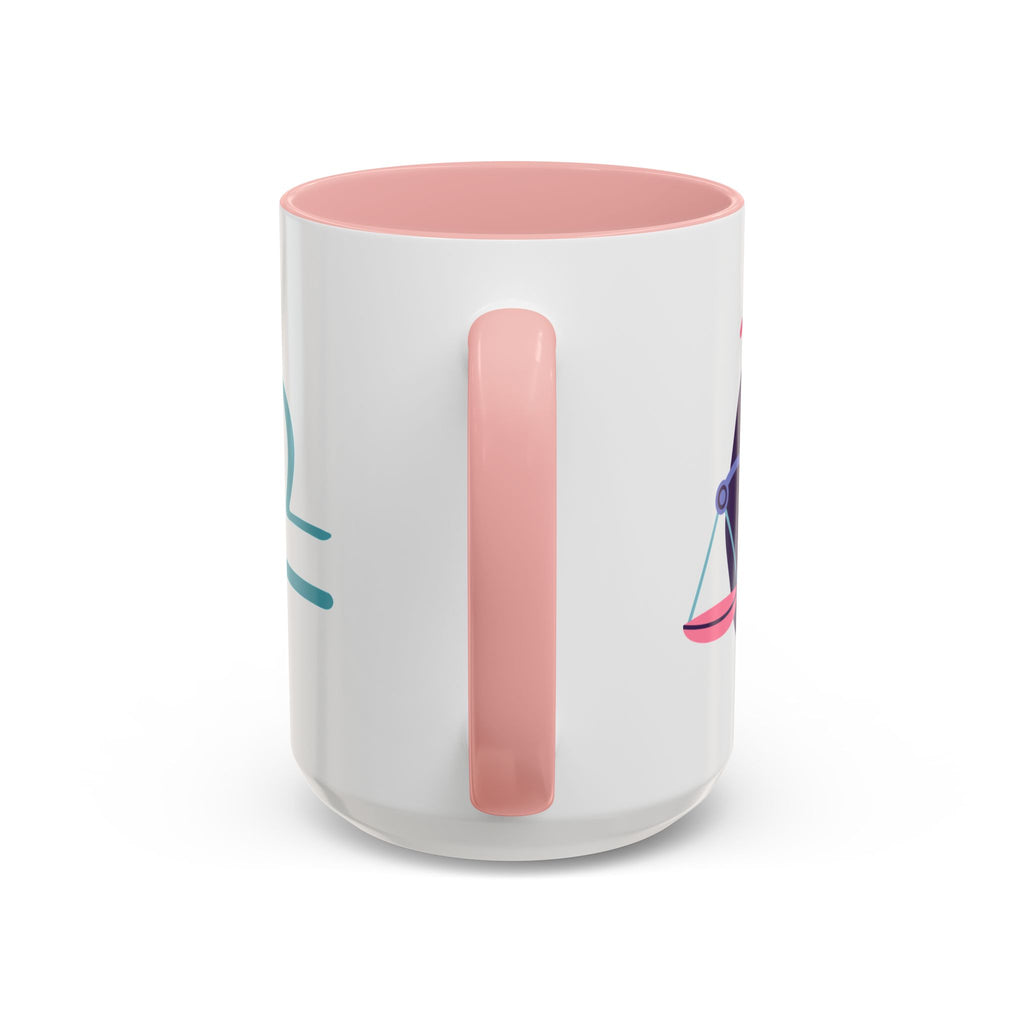 Cute Libra Zodiac Mug — 15oz (Pink, Light Blue, & Navy)