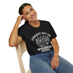 Straight Out the Wishabish Woods T-Shirt — Funny Graphic Tee