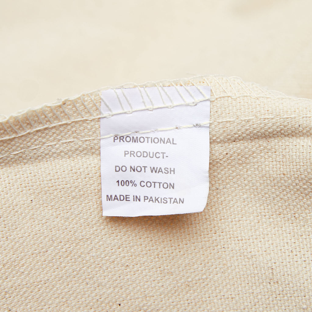 Tote Bag — "I Can't, I Have No Shelf Control" Funny Pack-Rat Canvas Tote, natural
