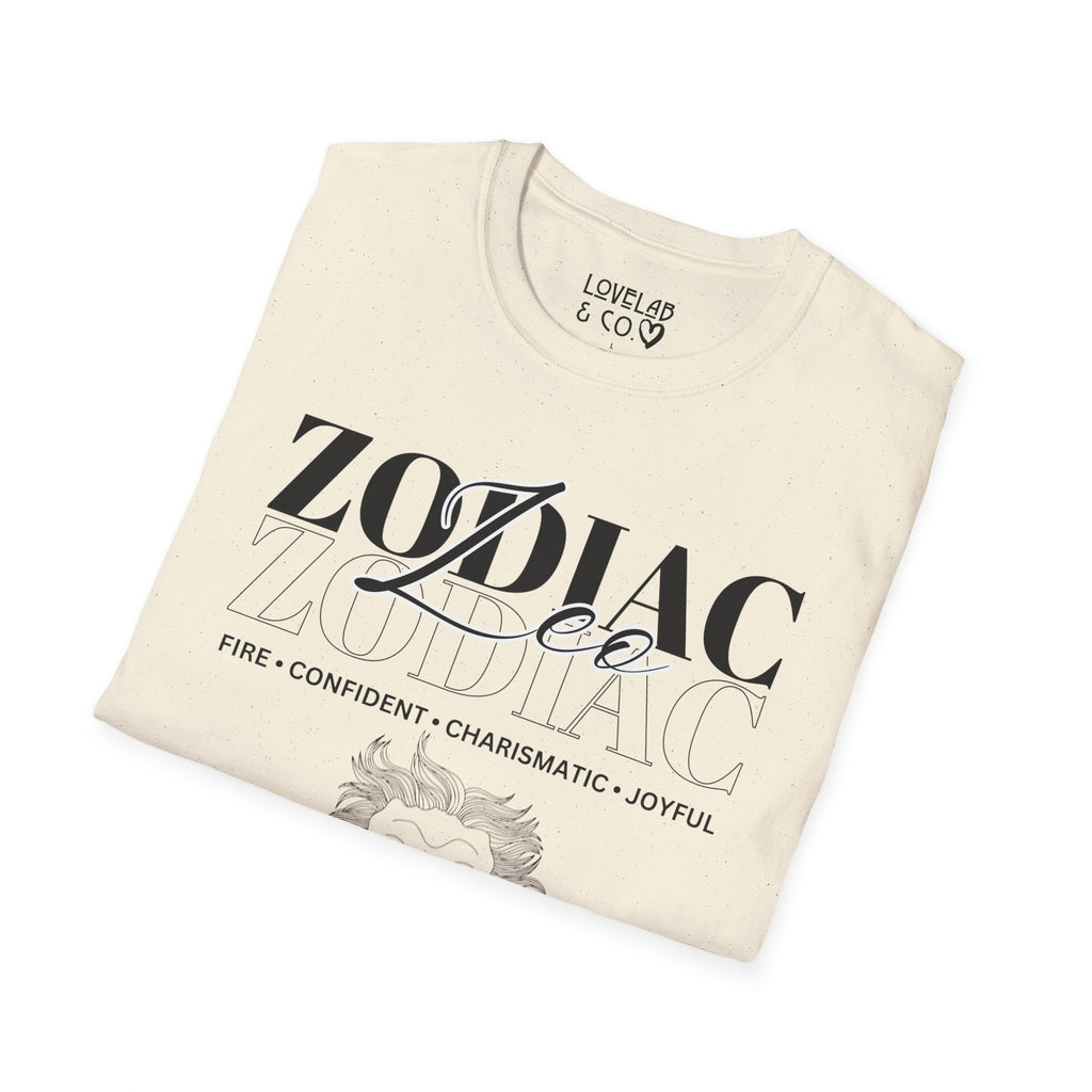 Leo Zodiac T-Shirt — The Lion Astrology Tee