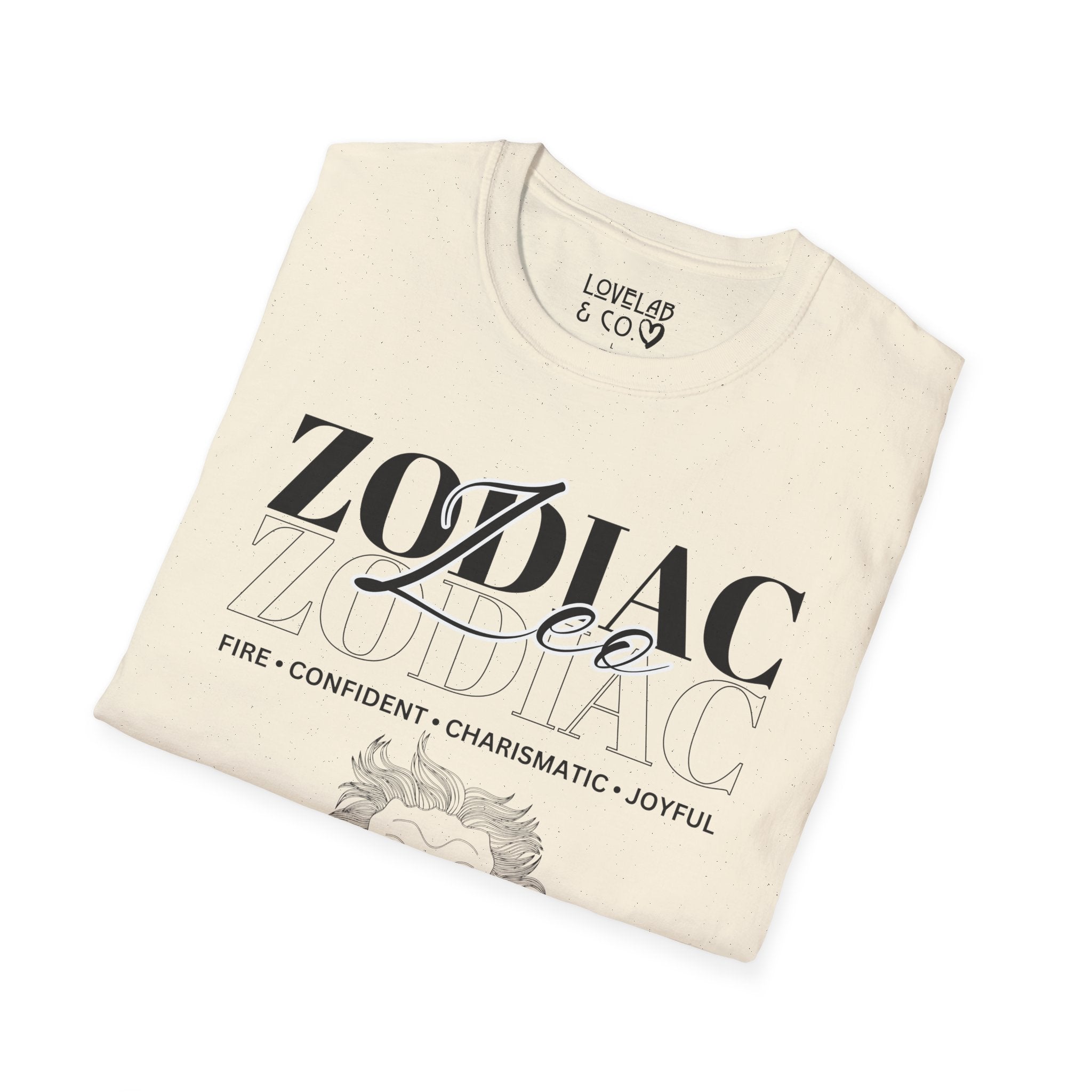 Leo Zodiac T-Shirt — The Lion Astrology Tee