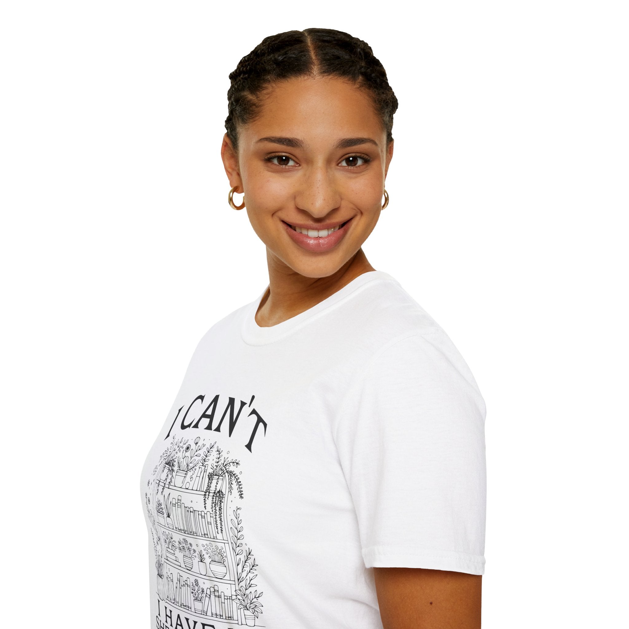 I Can't, I Have No Shelf Control — Funny Pack-Rat T-Shirt
