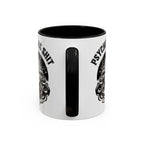 Funny "Psychic As Sh*t, Don't Try Me" Accent Mug — 11/15oz, multiple colors