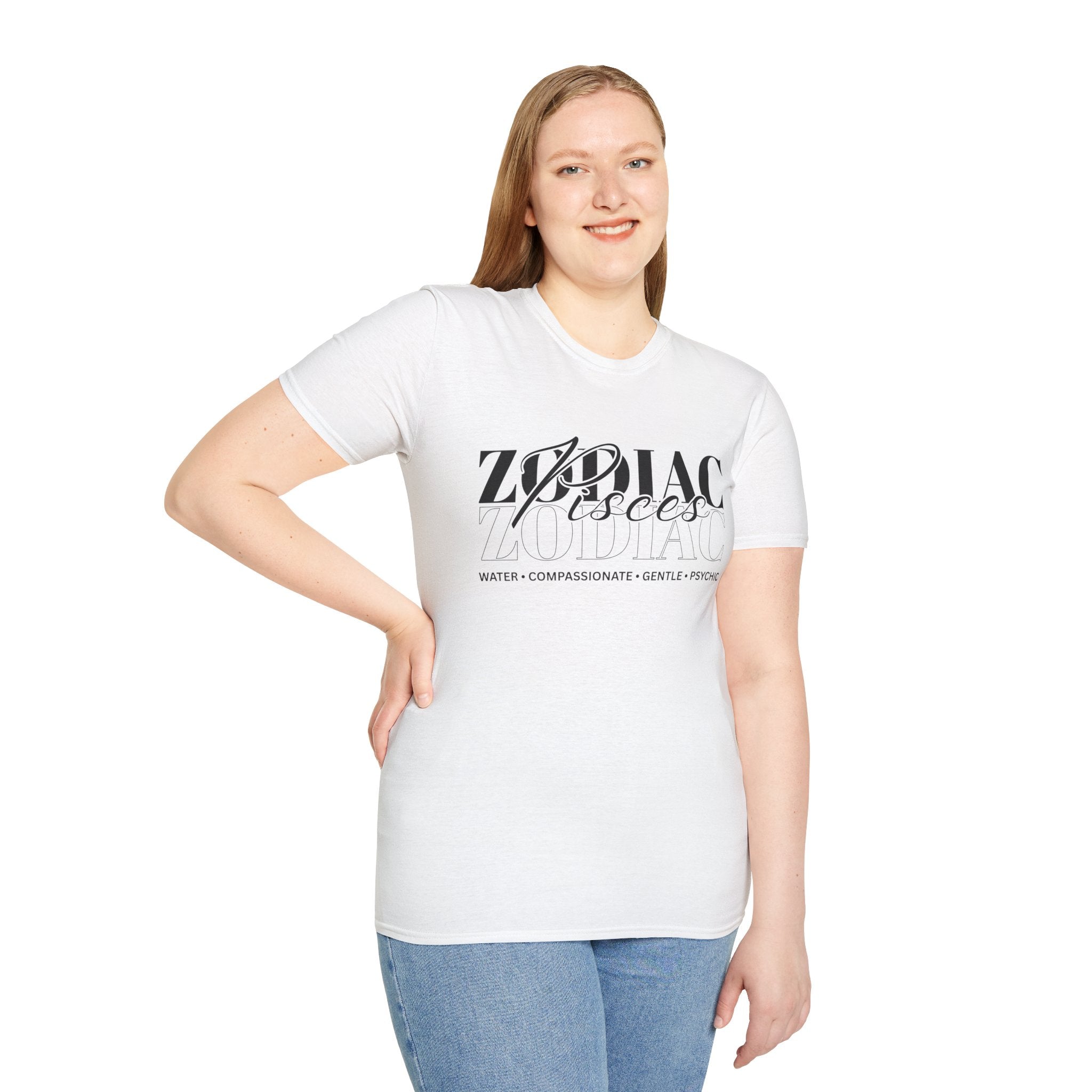 Pisces Zodiac T-Shirt — Bold Water Astrology Tee