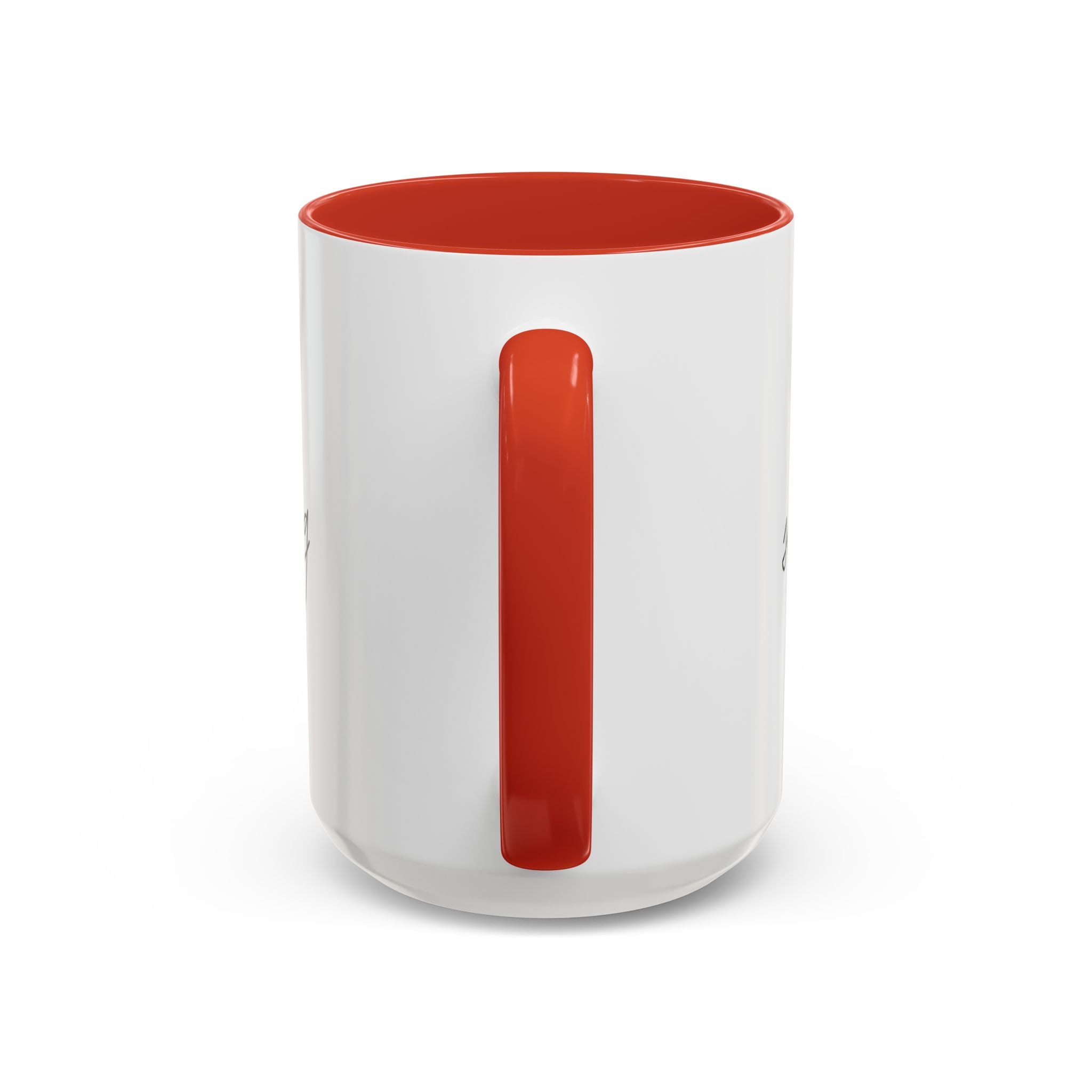 "Shh, I'm Manifesting" Accent Coffee Mug — Funny Minimal 11/15oz