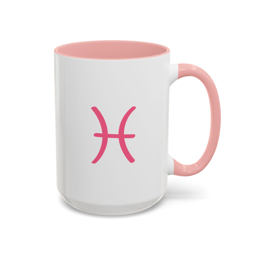 Cute Pisces Zodiac Mug — 15oz (Pink, Light Blue, & Navy)