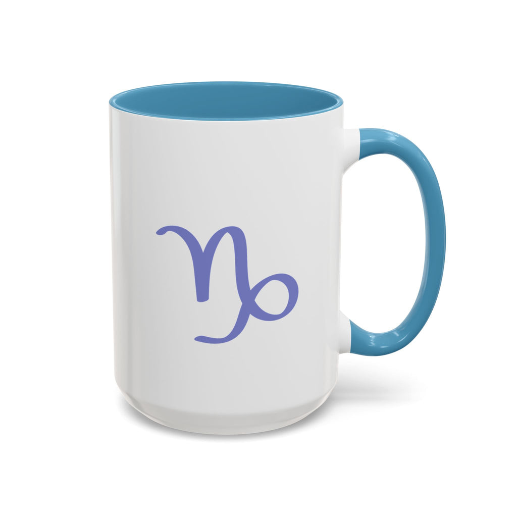 Cute Capricorn Zodiac Mug — 15oz (Pink, Light Blue, & Navy)