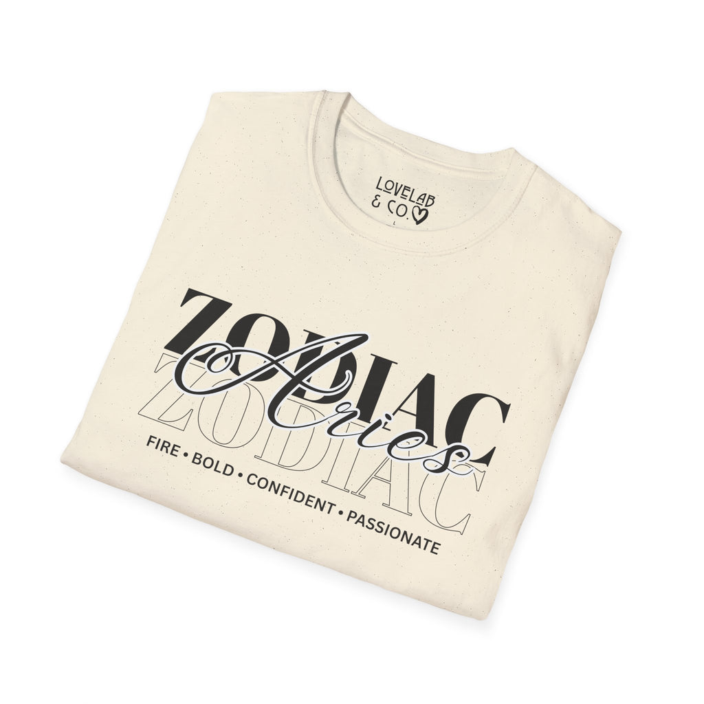 Aries Zodiac T-Shirt — Bold Fire Astrology Tee