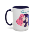 Cute Gemini Zodiac Mug — 15oz (Pink, Light Blue, & Navy)